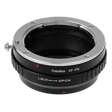 Fotodiox Fotodiox SnyA-FXRF Lens Mount Adapter - Sony Alpha A-Mount DSLR Lens To Fujifilm X-Series Mirrorless Camera Body with Built in Aperture Control Dial SnyA-FXRF